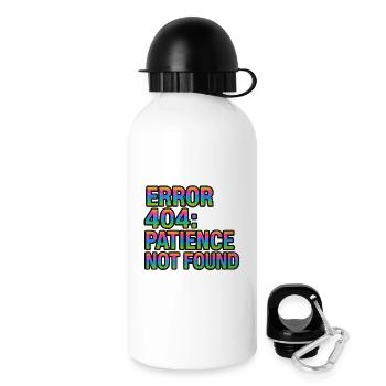 Error Message 404 Patience not found lustig - Drinks Bottle with Lid 500 ml - white - Right