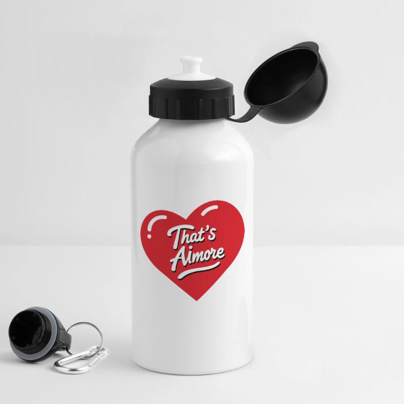 C’est le jeu de mots « AiMore » avec elle Gourde avec bouchon 500 ml