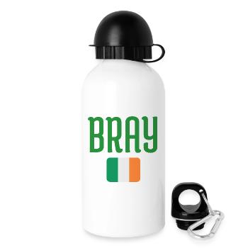 Bray Ireland Flag - Drinks Bottle with Lid 500 ml - white - Right