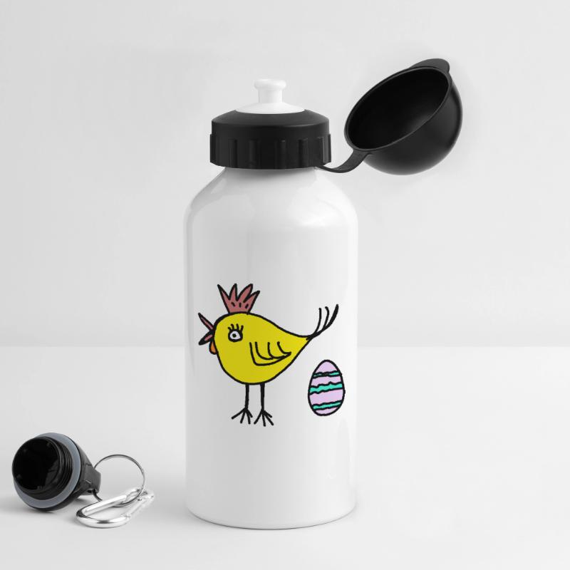 Chicken Chick Egg Easter Easter Egg Kids Drinks Bottle with Lid 500 ml