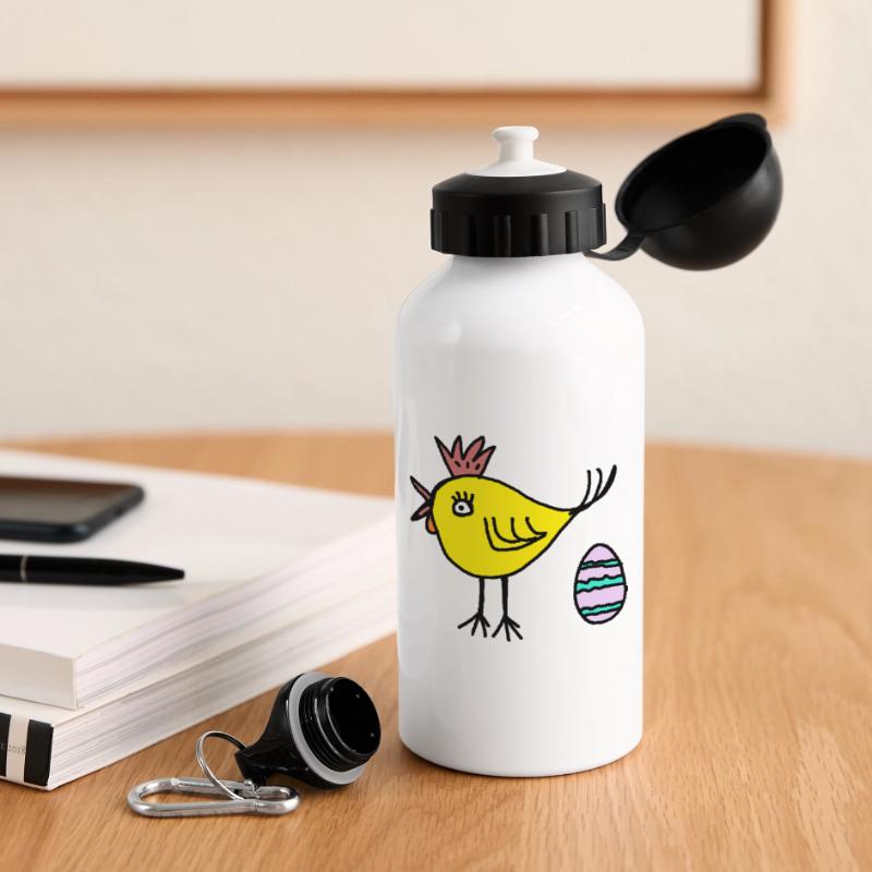 Chicken Chick Egg Easter Easter Egg Kids Drinks Bottle with Lid 500 ml