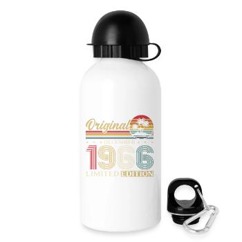 Légende du 59e anniversaire Décembre 1966 - Gourde avec bouchon 500 ml - blanc - Droite