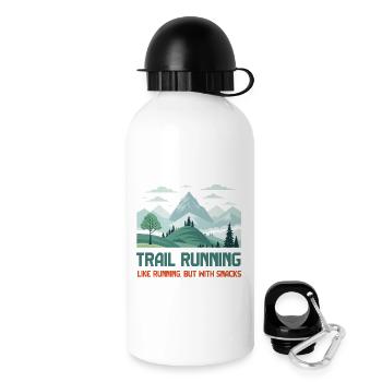 Trailrunning - Trinkflasche mit Deckel 500 ml - Weiß - Rechts