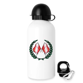 Alsace Laurel Wreath - Drinks Bottle with Lid 500 ml - white - Right