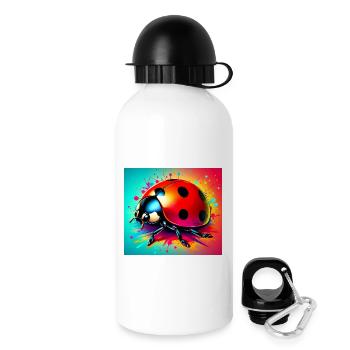 ladybird - Drinks Bottle with Lid 500 ml - white - Right