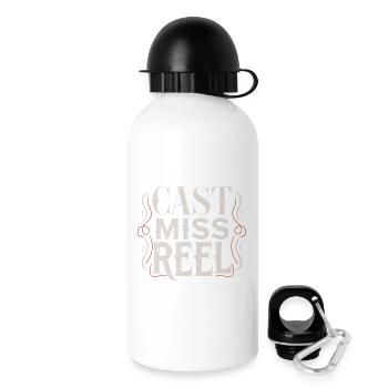Cast Miss Reel - Drinks Bottle with Lid 500 ml - white - Right