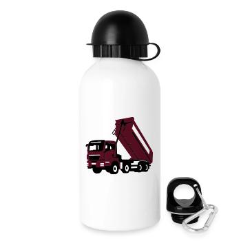 lkw_4 - Drinks Bottle with Lid 500 ml - white - Right