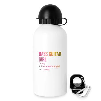 basse - Gourde avec bouchon 500 ml - blanc - Droite