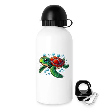 Turtle - Drinks Bottle with Lid 500 ml - white - Right
