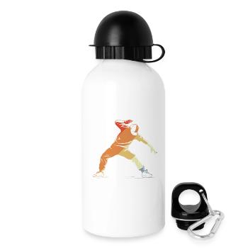 Breakdancer Sketch - Drinks Bottle with Lid 500 ml - white - Right