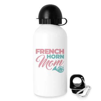 French Horn Mom - Drinks Bottle with Lid 500 ml - white - Right