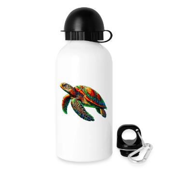 Sea turtle - Drinks Bottle with Lid 500 ml - white - Right