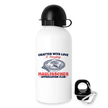 Maultaschen Appreciation Club - Swabian Cuisine - Drinks Bottle with Lid 500 ml - white - Right