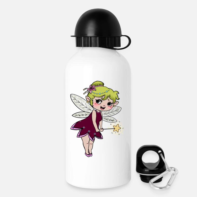 ... Make a wish - Drinks Bottle with Lid 500 ml - white