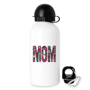 Mama - Trinkflasche mit Deckel 500 ml - Weiß - Rechts
