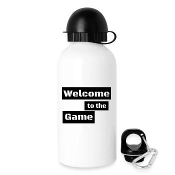 WELCOME TO THE GAME - Drinks Bottle with Lid 500 ml - white - Right