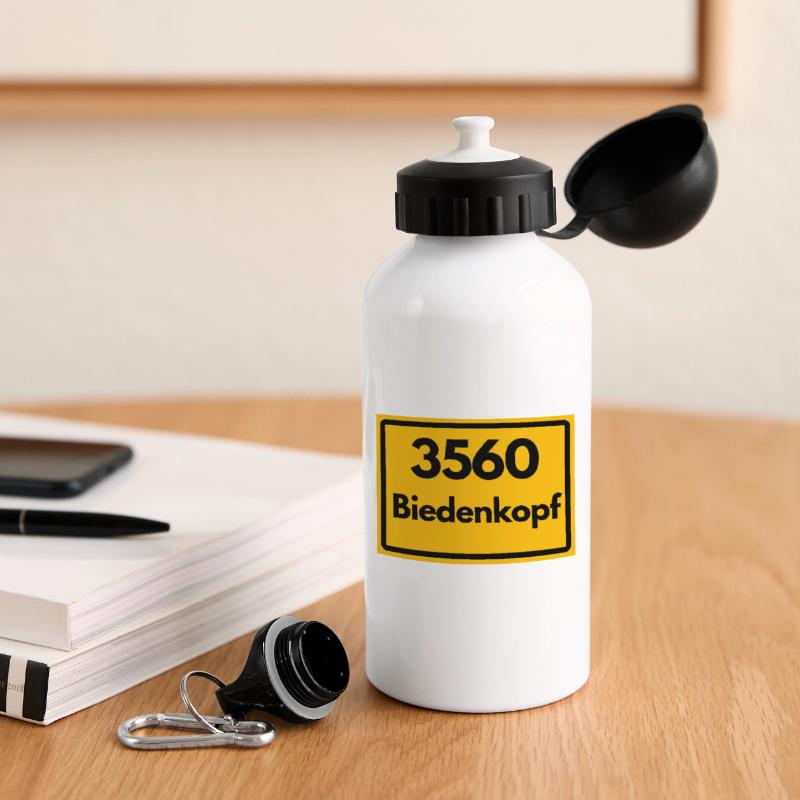 OLD POSTCODE POSTCODE RETRO 3560 BIEDENKOPF Drinks Bottle with Lid 500 ml