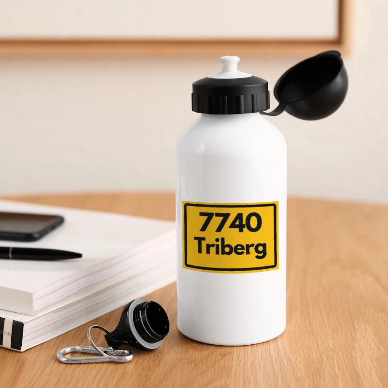 OLD POSTCODE ZIP CODE RETRO 7740 TRIBERG HEIMAT Drinks Bottle with Lid 500 ml