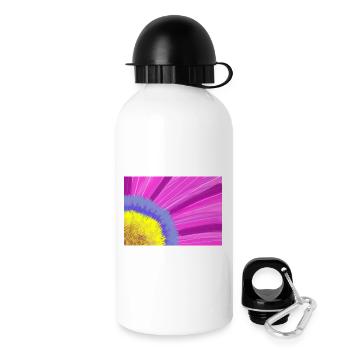 Fleur - Gourde avec bouchon 500 ml - blanc - Droite