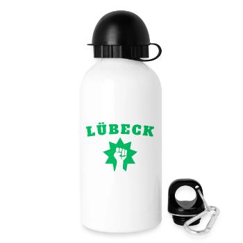Lübeck - Drinks Bottle with Lid 500 ml - white - Right