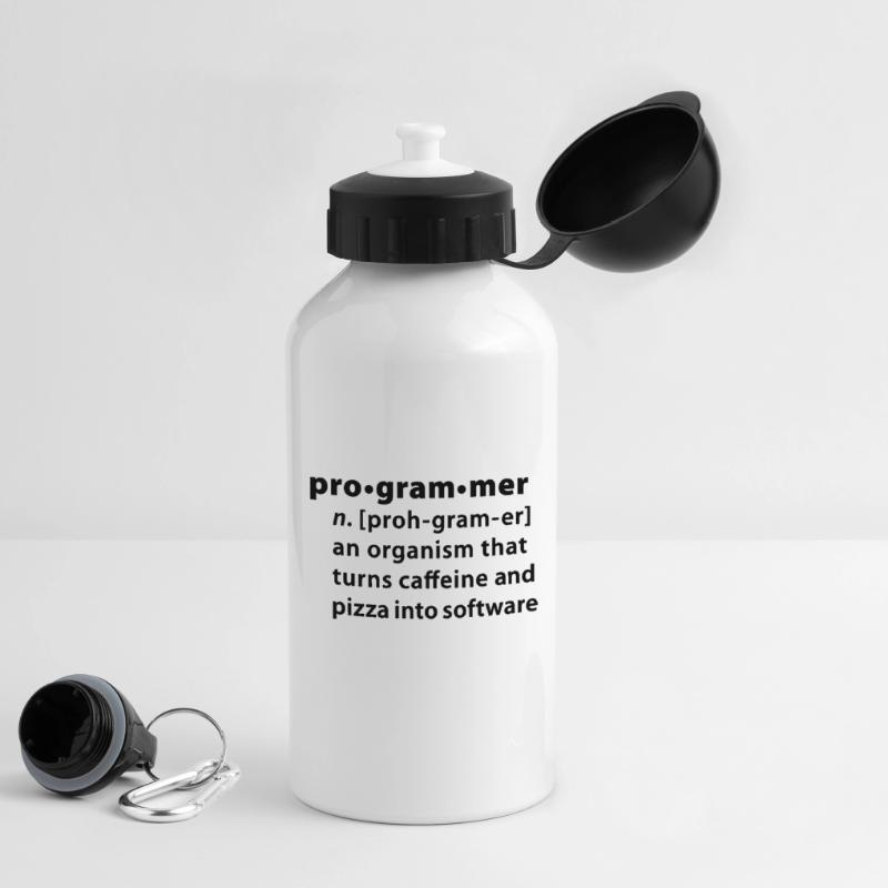 Programmdefinition - die Definition Programmer Trinkflasche mit Deckel 500 ml