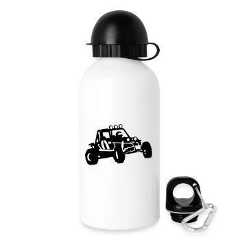 Baggi - Gourde avec bouchon 500 ml - blanc - Droite