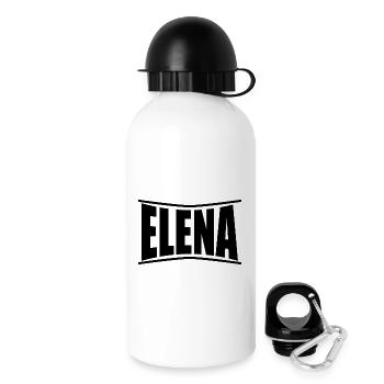 Elena t-shirt gift idea - Drinks Bottle with Lid 500 ml - white - Right