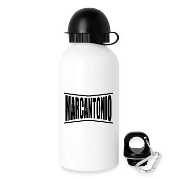 t-shirt Marcantonio t-shirt gift idea - Drinks Bottle with Lid 500 ml - white - Right