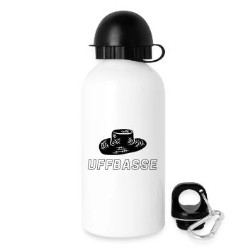 Strohhutliebe - Trinkflasche mit Deckel 500 ml - Weiß - Rechts
