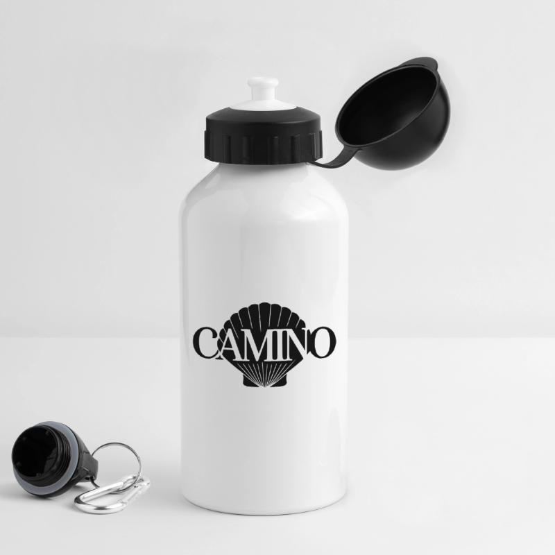 Coquille de Camino Gourde avec bouchon 500 ml