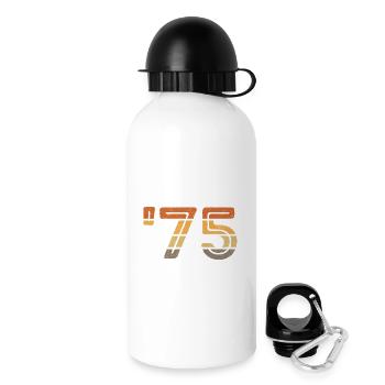 Year '75 - 1975 - Trinkflasche mit Deckel 500 ml - Weiß - Rechts