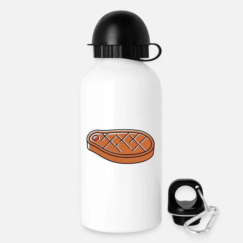 Icône du sushi - Gourde avec bouchon 500 ml - blanc