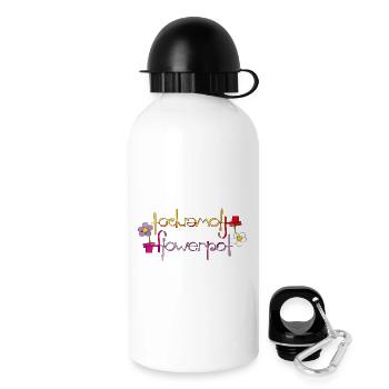 pot de fleur - Gourde avec bouchon 500 ml - blanc - Droite