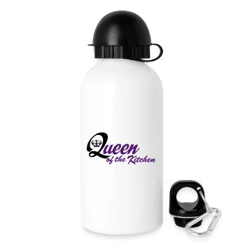 Tablier de cuisine amusant pour les femmes - Gourde avec bouchon 500 ml - blanc - Droite