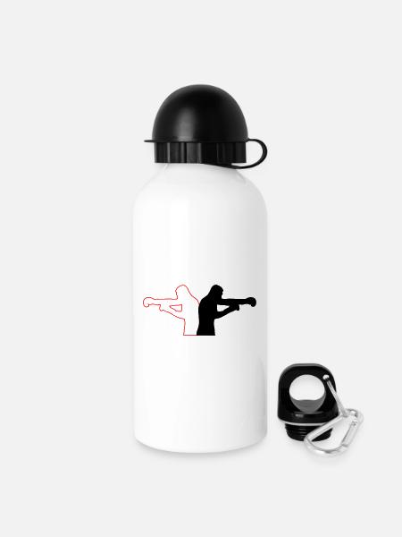 Boxen - Trinkflasche mit Deckel 500 ml - Weiß
