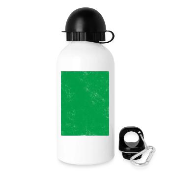 Green gradient with monochromatic look - Drinks Bottle with Lid 500 ml - white - Right