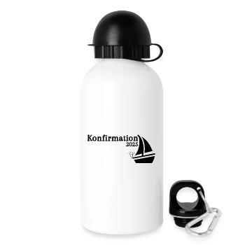Confirmation 2025 Ship sails on the horizon - Drinks Bottle with Lid 500 ml - white - Right
