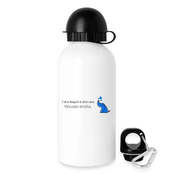 Mount Vesuvius - Drinks Bottle with Lid 500 ml - white - Right