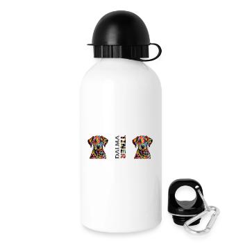 Dalmate - Gourde avec bouchon 500 ml - blanc - Droite