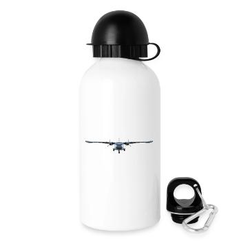 L-410 - Trinkflasche mit Deckel 500 ml - Weiß - Rechts