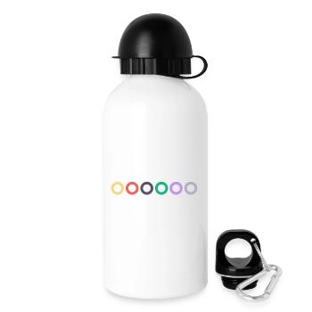 Acheter des cordes de guitare | Cours de guitare, musique - Gourde avec bouchon 500 ml - blanc - Droite