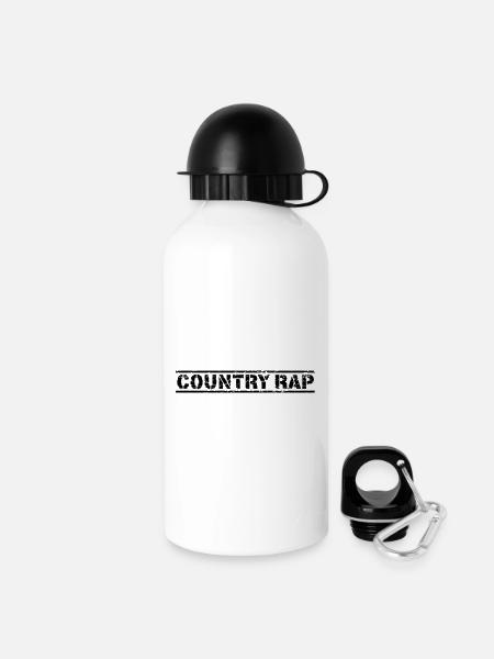 Country Rap - Gourde avec bouchon 500 ml - blanc