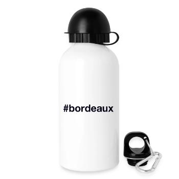 BORDEAUX Hashtag - Trinkflasche mit Deckel 500 ml - Weiß - Rechts