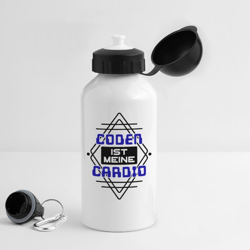 Software Developer Developer Cool Saying Coden Drinks Bottle with Lid 500 ml