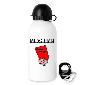 Red card - Drinks Bottle with Lid 500 ml - white - Right