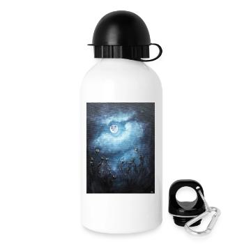 Mystical Moonlit Night Scene - Drinks Bottle with Lid 500 ml - white - Right