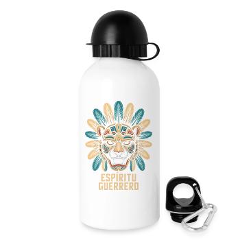 Espiritu Guerrero Aztec Mexican Pride - Gourde avec bouchon 500 ml - blanc - Droite