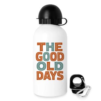 The Good Old Days - Drinks Bottle with Lid 500 ml - white - Right