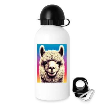 Alpaca - Drinks Bottle with Lid 500 ml - white - Right