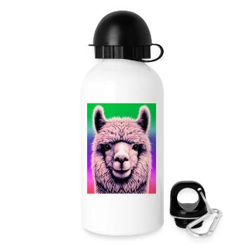 Alpaca - Drinks Bottle with Lid 500 ml - white - Right